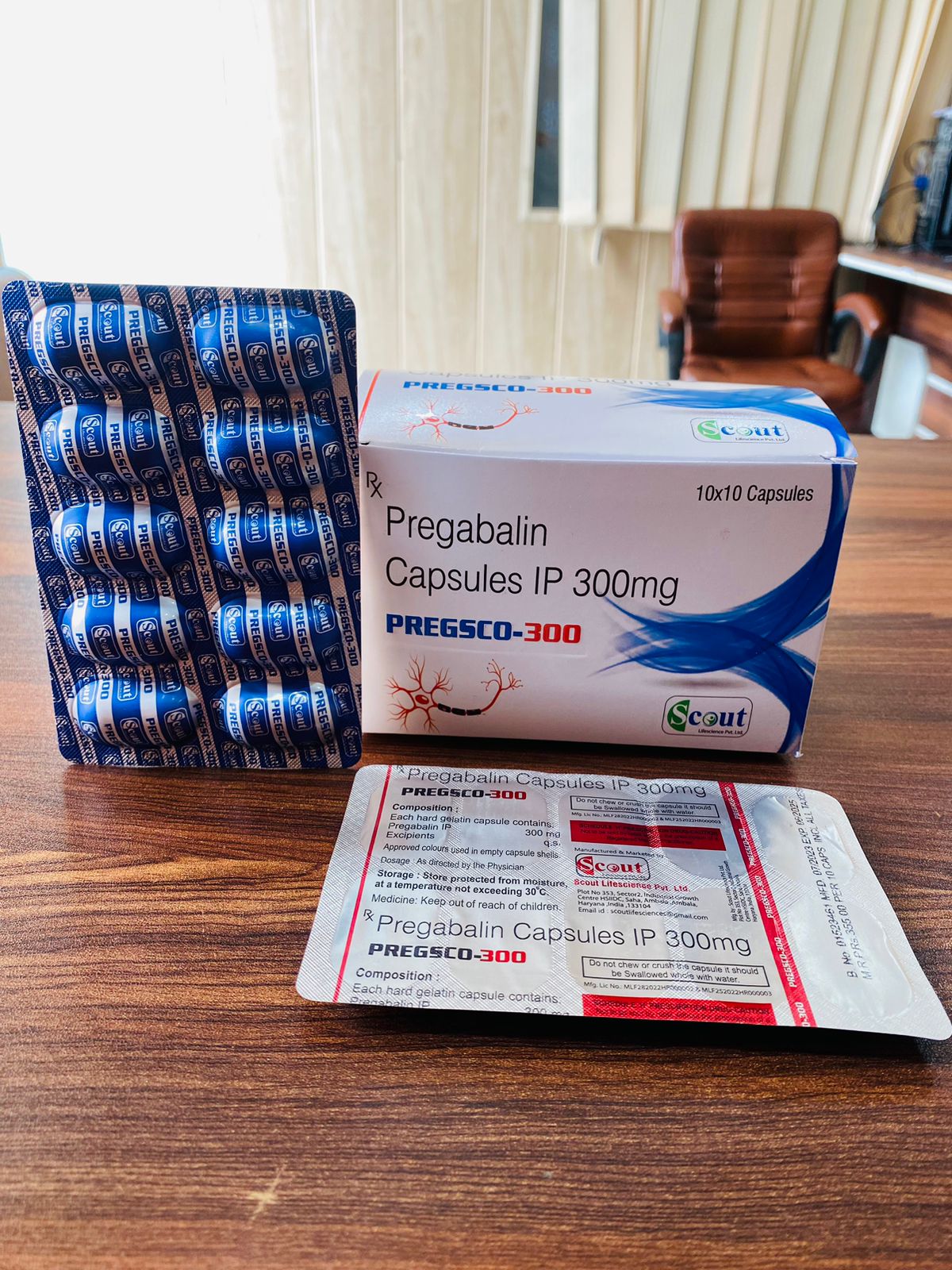 PREGABALIN 300MG CAPSULES